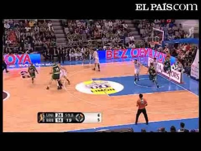 Unicaja barre al Bilbao Bizkaia de la mano de un gran Fitch (26 puntos) y escala hasta los puestos de playoff. <strong><a href="http://www.elpais.com/buscar/acb/videos">Vídeos de la ACB</a></strong> 