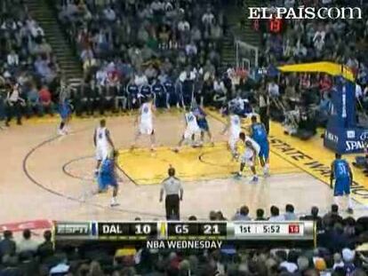 WARRIORS 106 - MAVERICKS 112 <strong><a href="http://www.elpais.com/buscar/nba/videos">Vídeos de la NBA</a></strong>
