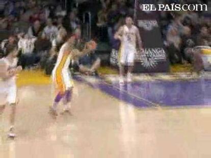 LA.LAKERS 84 - TRAIL BLAZERS 80 <strong><a href="http://www.elpais.com/buscar/nba/videos">Vídeos de la NBA</a></strong>