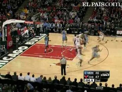 Bulls 99-96 Grizzlies <strong><a href="http://www.elpais.com/buscar/nba/videos">Vídeos de la NBA</a></strong>