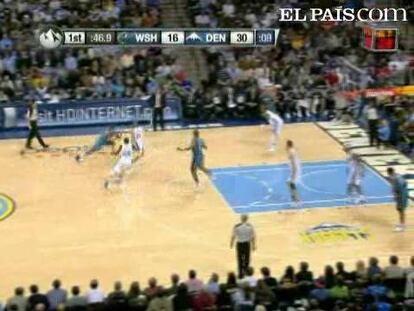 Nuggets 114-94 Wizards <strong><a href="http://www.elpais.com/buscar/nba/videos">Vídeos de la NBA</a></strong>