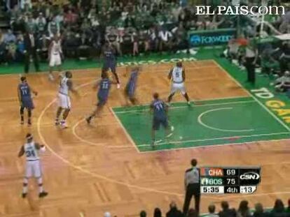 Bobcats 83-81 Celtics <strong><a href="http://www.elpais.com/buscar/nba/videos">Vídeos de la NBA</a></strong>