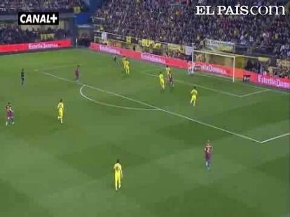 El Barça se impone al Villarreal con una gran actuación del guardameta y un polémico gol de Piqué. <strong><a href="http://www.elpais.com/buscar/liga-bbva/videos">Vídeos de la Liga BBVA</a></strong>