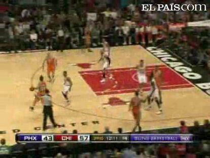 Triunfo apurado de los Bulls que se dejaron remontar 22 tantos y a punto estuvieron de perder el partido. <strong><a href="http://www.elpais.com/buscar/nba/videos">Vídeos de la NBA</a></strong> 