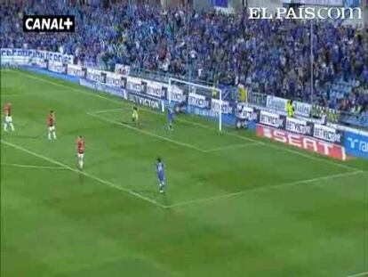 El Getafe vence a Osasuna en un duelo agónico y ambos se la jugarán en la jornada definitiva. <strong><a href="http://www.elpais.com/buscar/liga-bbva/videos">Vídeos de la Liga BBVA</a></strong>