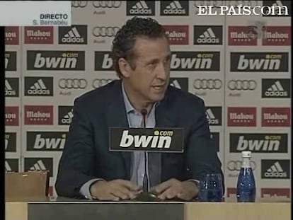 El ahora ex director deportivo del Real Madrid, Jorge Valdano, ha afirmado este martes que él "nunca" ha convertido el Real Madrid en un campo de batalla, al comparecer ante los medios de comunicación, después del anuncio de la rescinsión de su contrato por parte del club.