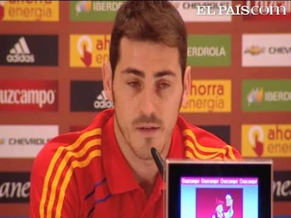 Iker: "Cualquier equipo que se enfrente a la selección española va a ir al máximo"