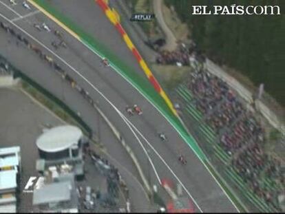 Alonso termina cuarto por detrás de Webber, Vettel y Alonso. <strong>Especial: <a href="http://www.elpais.com/deportes/formula1/">Mundial de Fórmula 1</a></strong>  