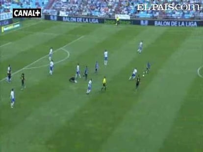 Luis García, que falló un penalti, impulsa al Zaragoza con dos goles. <strong><a href="http://elpais-com.zproxy.org/buscar/liga-bbva/videos">Vídeos de la Liga BBVA</a></strong> 