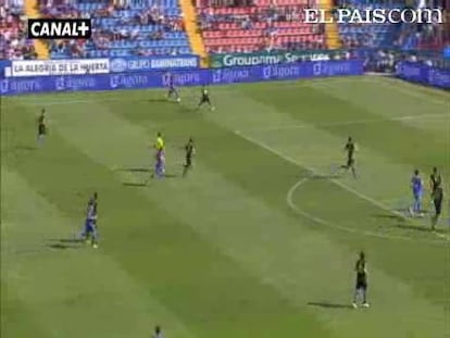 El conjunto granota impone su experiencia ante un rival muy tierno en las dos áreas y que acabó con dos expulsados. <strong><a href="http://www.elpais.com/buscar/liga-bbva/videos">Vídeos de la Liga BBVA</a></strong> 