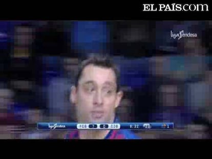 El Palau fue testigo del derbi catalán por excelencia. Regal Barcelona y FIATC Joventut disputaron un emocionante encuentro que se decantó del lado local gracias a N'Dong. <strong><a href="http://www.elpais.com/buscar/acb/videos">Vídeos de la ACB-Endesa</a></strong>   