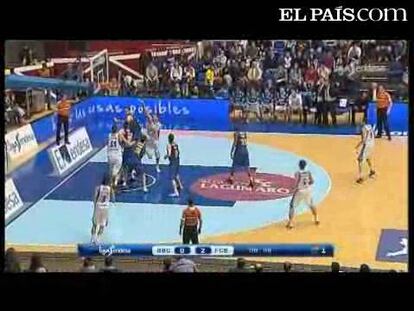 Los locales rompen su racha de cinco triunfos. Mickeal, Huertas y Eidson tiran de un sólido Barça que sigue sin poder contar con Juan Carlos Navarro. <strong><a href="http://www.elpais.com/buscar/acb/videos">Vídeos de la ACB-Endesa</a></strong>