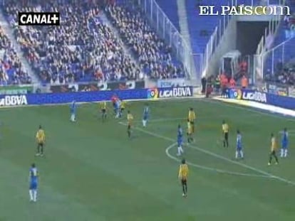 Los maños superan al Espanyol gracias a la solvencia de Roberto. <strong><a href="http://www.elpais.com/buscar/liga-bbva/videos">Vídeos de la Liga BBVA</a></strong>