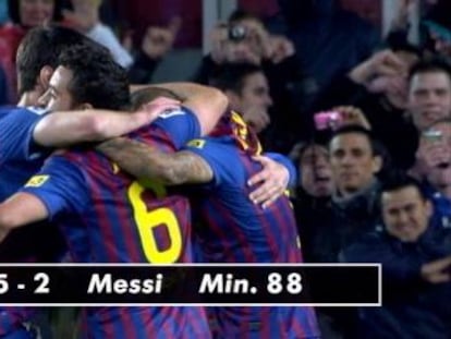 Otro 'hat-trick' de Messi