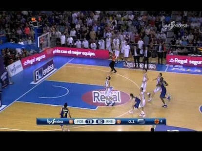 Un triple demoledor noquea al Madrid