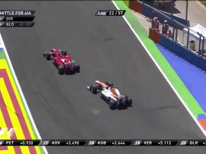La carrera de Alonso