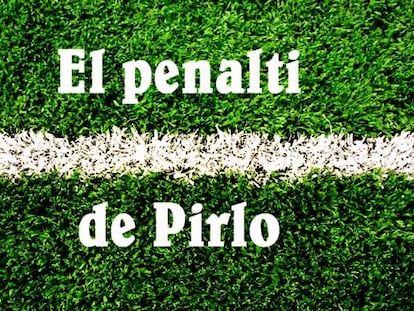 El gol de Pirlo, a cámara lenta