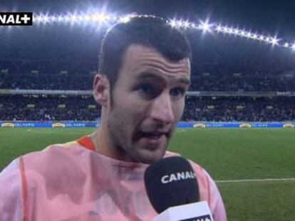 Aguirretxe: “Con la expulsión hemos tenido más ocasiones”