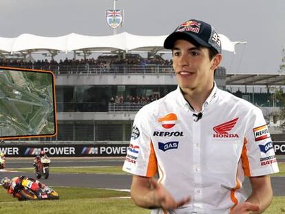 Date una vuelta con Márquez por Silverstone