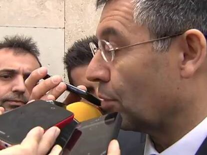Bartomeu: “No nos gusta el mensaje del anuncio de Cesc, hemos pedido que lo retiren”
