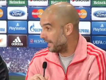 Guardiola: “El Madrid sabe dominar y aceptar ser dominado”