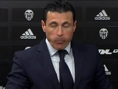 Nuno se presenta en Mestalla