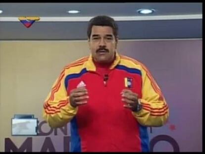 Maduro sugiere a Maradona como próximo presidente de la FIFA