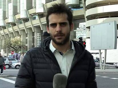 Antonio Nieto, en los aledaños del Bernabéu. Vídeo: A. NIETO