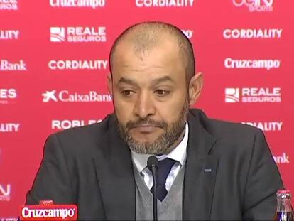 Nuno: “Ha sido un orgullo ser entrenador del Valencia”