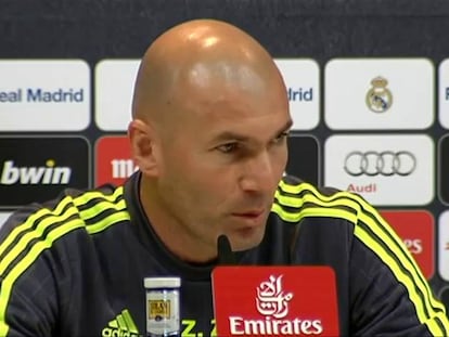 Zidane: “Soy madridista y punto. Hablemos solo del Madrid”