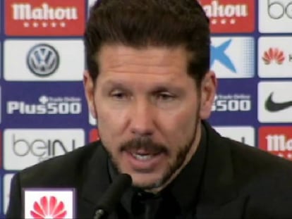 Simeone: “Sacamos bien estos diez días duros”