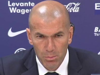 Zidane: “¡Calambres! Eso es lo que nos toca”