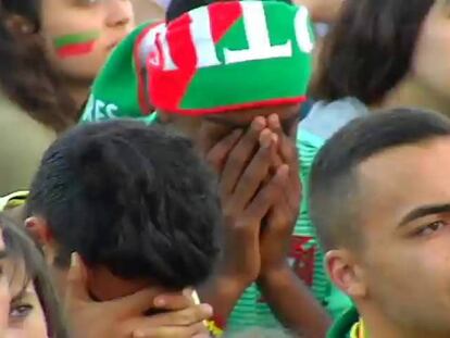 Vídeo | Así se vivió en Portugal el triunfo de su selección en la Eurocopa