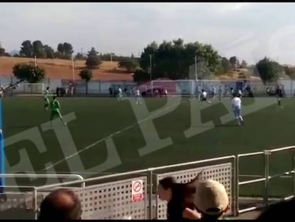 Partido entre el Cornellá y el Manresa