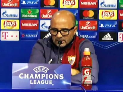 Sampaoli: “Es un partido determinante para el Sevilla”
