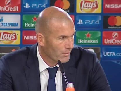 Zidane: “El equilibrio defensivo ha sido un poco justo”