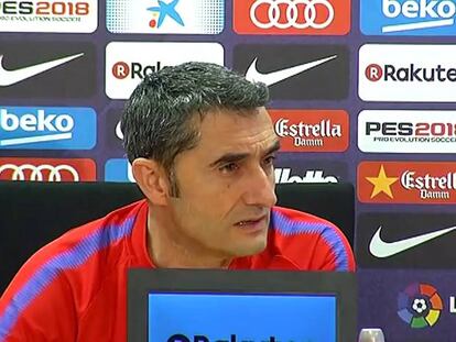 Valverde: “El que gane dará un salto importante en la Liga”