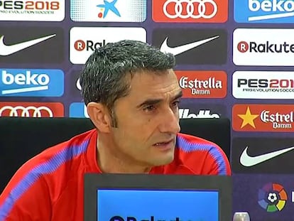 Valverde: “El que gane dará un salto importante en la Liga”