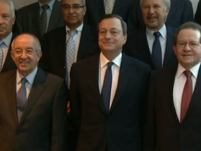 El Gobierno espera el respaldo de Draghi a su plan de recortes contra el déficit