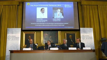 El Nobel de Economía premia a dos expertos en oferta y demanda