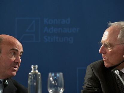 Schäuble rechaza aplicar estímulos en Alemania para ayudar a España