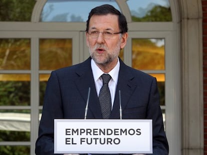 Rajoy: “Quien tiene que dar crédito debe estar a la altura”