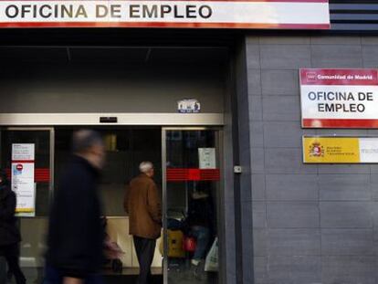 Oficina de empleo de Madrid.