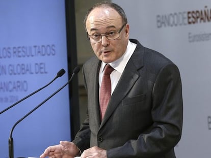 El Gobernador del Banco de España, Luis María Linde.