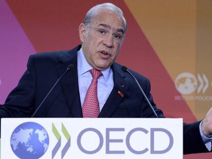 El secretario general de la OCDE, José Ángel Gurría.