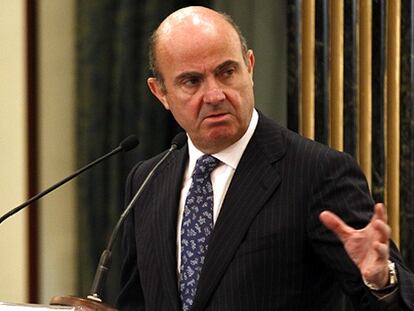 Luis de Guindos, en el foro Cinco Días.