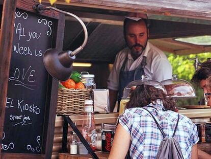 El Kiosko, uno de los 'food-truck' pioneros en España. / Street Food Madrid.