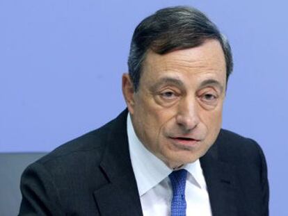 El presidente del BCE, Mario Draghi.