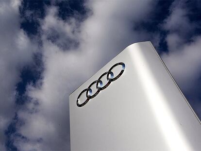 Una imagen de la seña de indentidad de Audi