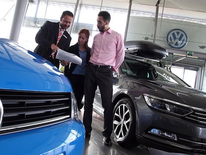 Concesionario de Volkswagen Castellana Motor en Madrid